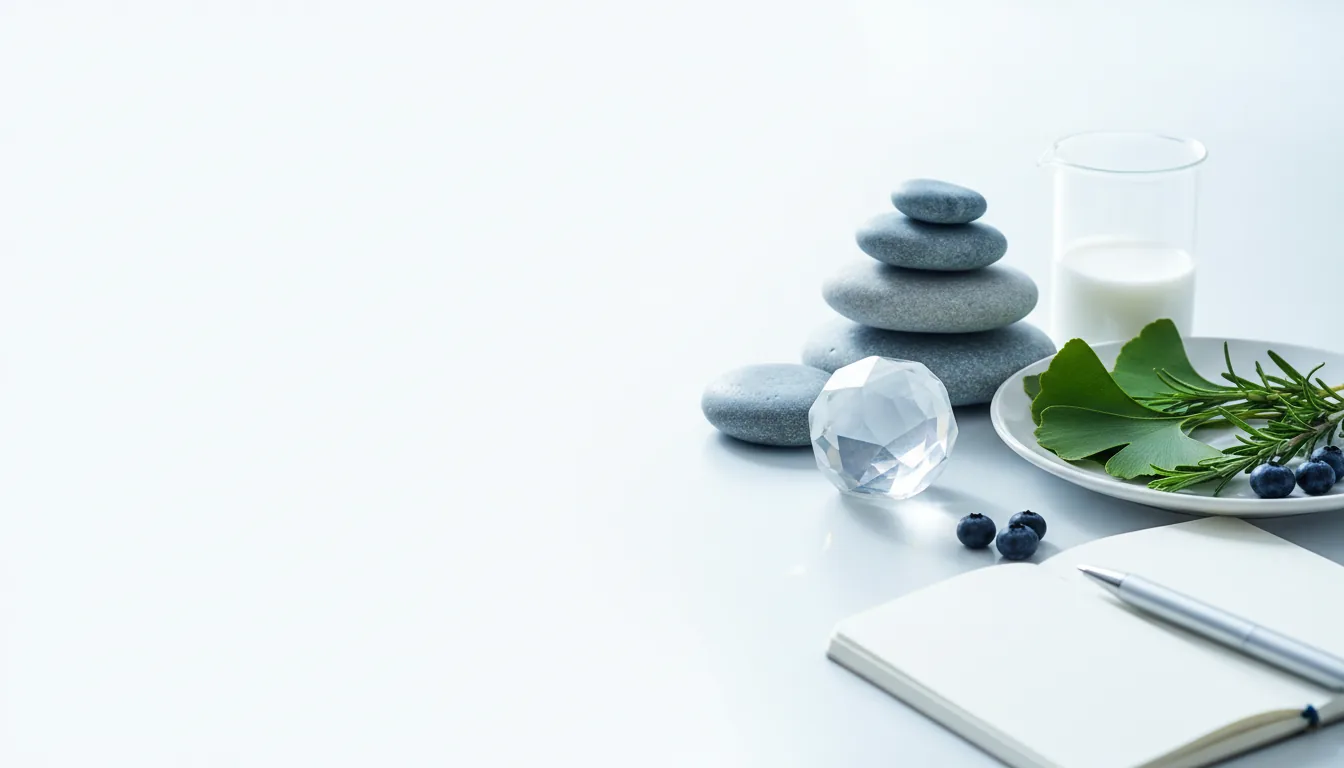 Memoclear brain support capsules with brain-healthy foods