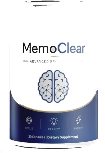 Memoclear single bottle of brain support capsules, 30 capsules